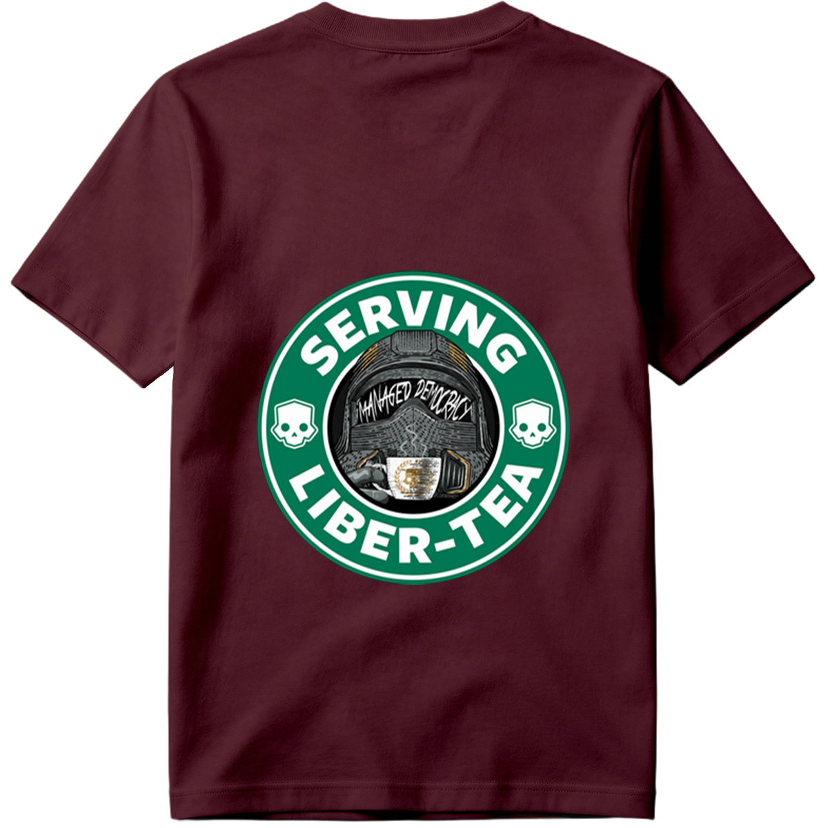Serving Liber-Tea: Managed Democracy - Tee