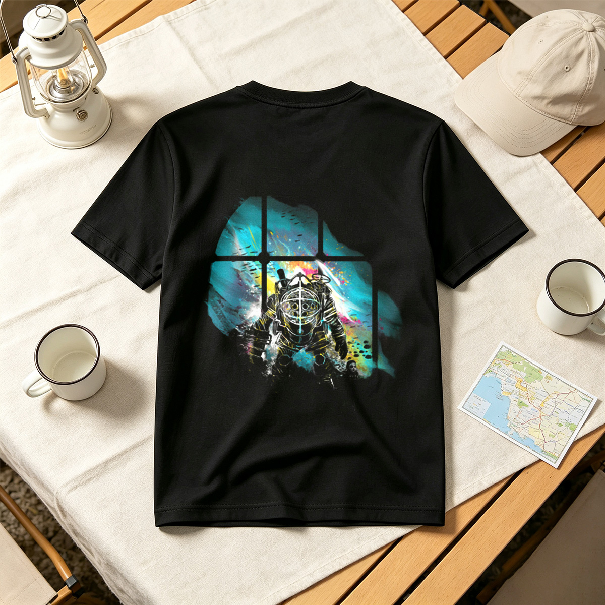 Deep Sea Explorer: The Diver and the Abyss - Tee