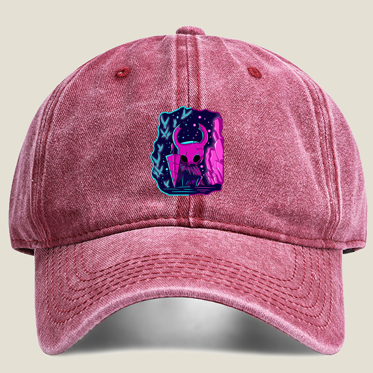 Hollow Knight: Void Heart - Washed Denim - Baseball Cap