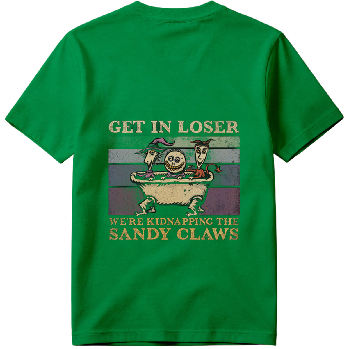 The Nightmare Before Christmas: Jack, Sally, and Oogie Boogie in a Bathtub - Tee