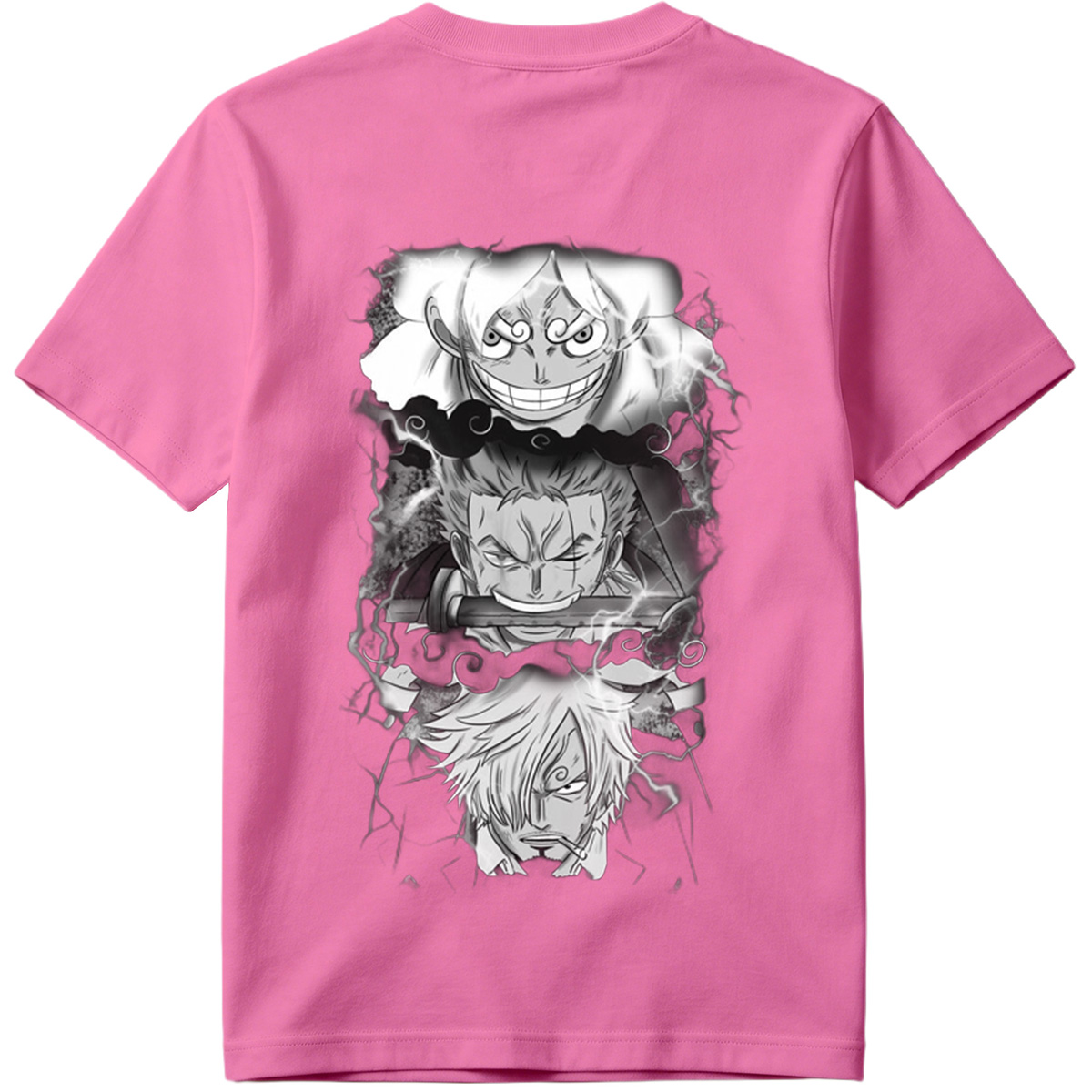 One Piece: Crocodile, Zoro, and Sanji - Tee