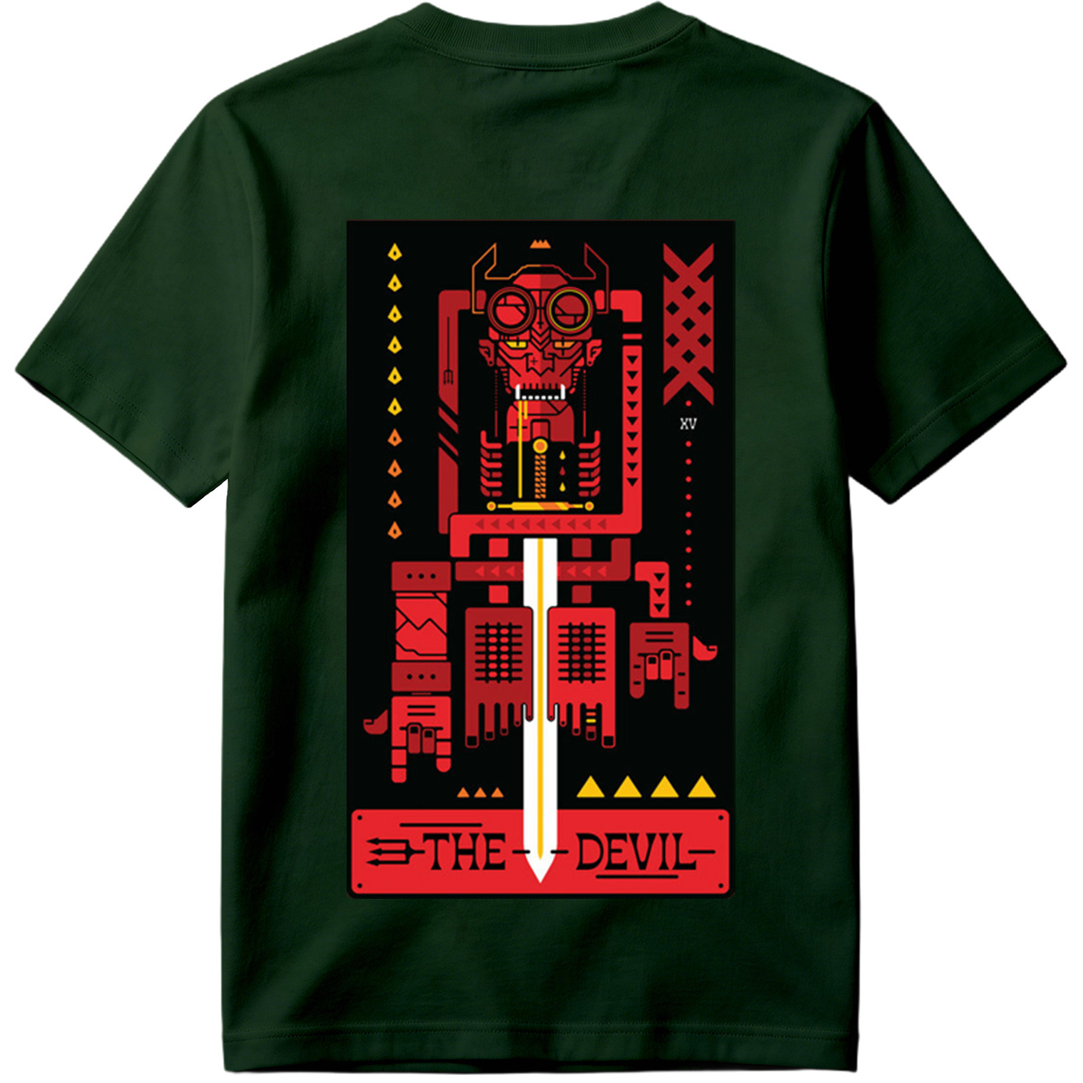 The Devil - Cybernetic Tarot Card - Tee
