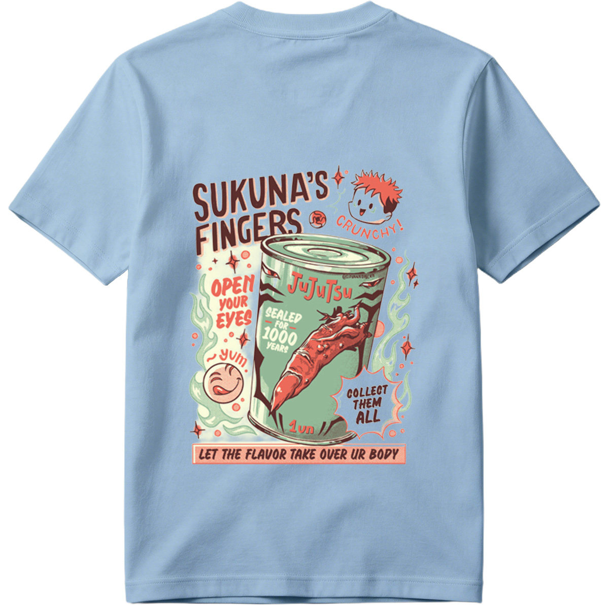 Sukuna's Fingers: Jujutsu Kaisen Crunchy Snack Ad - Tee
