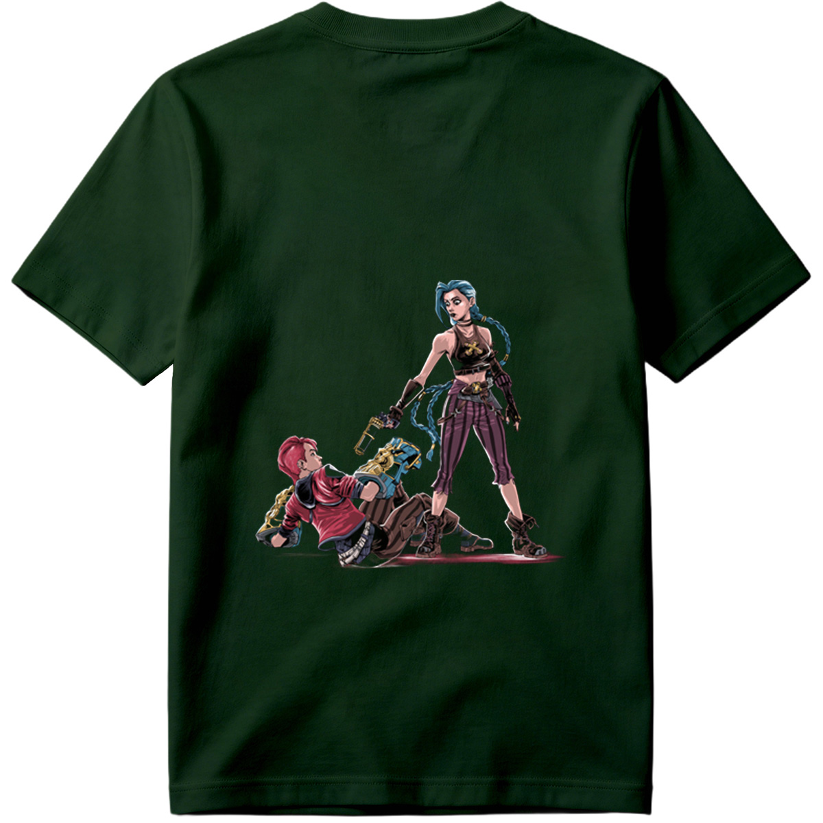 Jinx and Vi from League of Legends - Tee