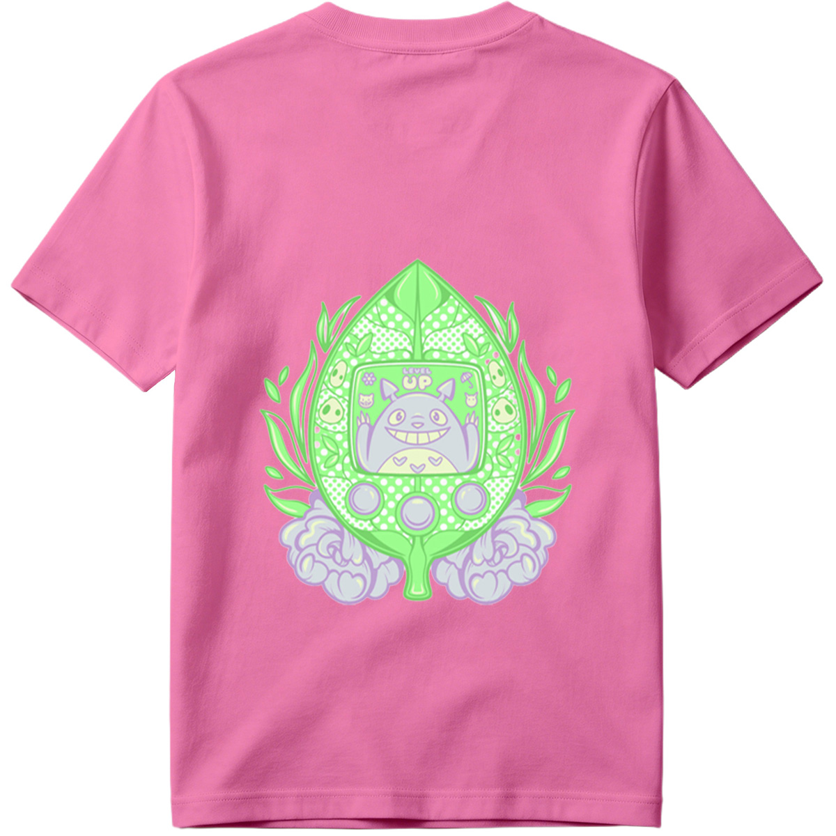 Totoro Tamagotchi Level Up - Tee