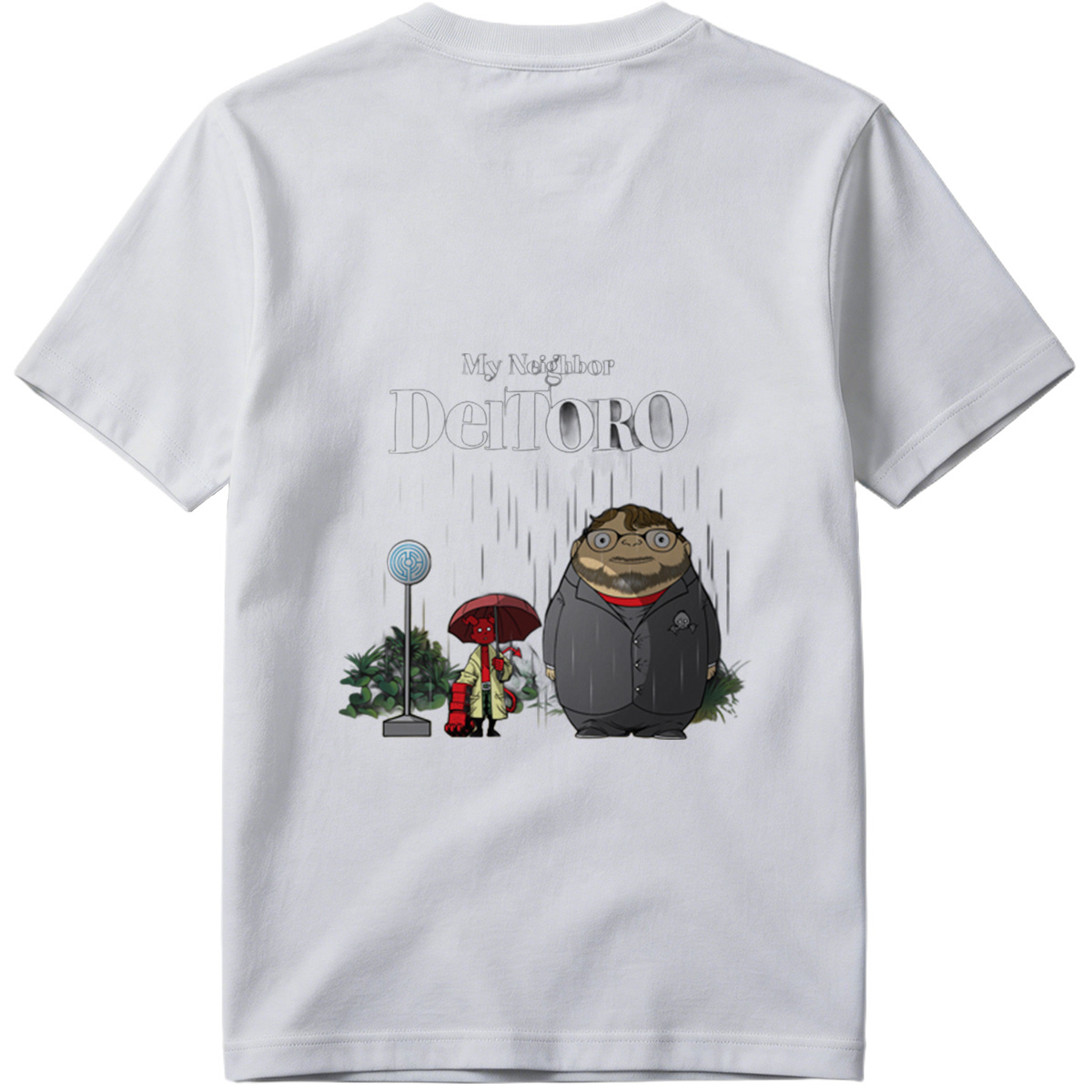My Neighbor Del Toro: A Rainy Encounter - Tee