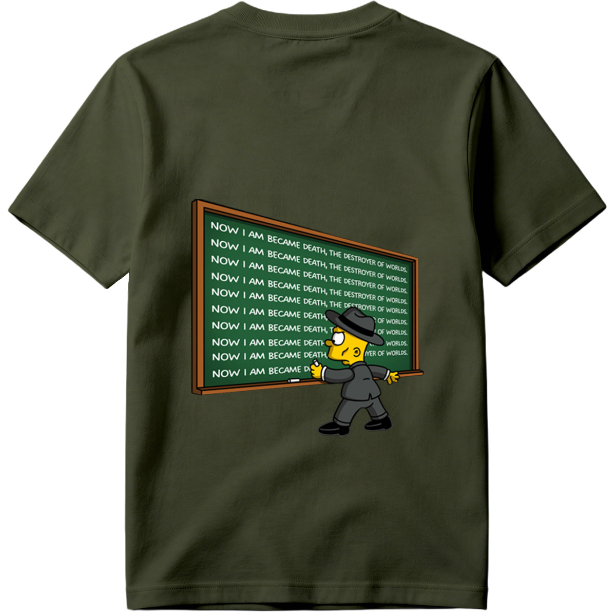 Simpsons Character Writes 