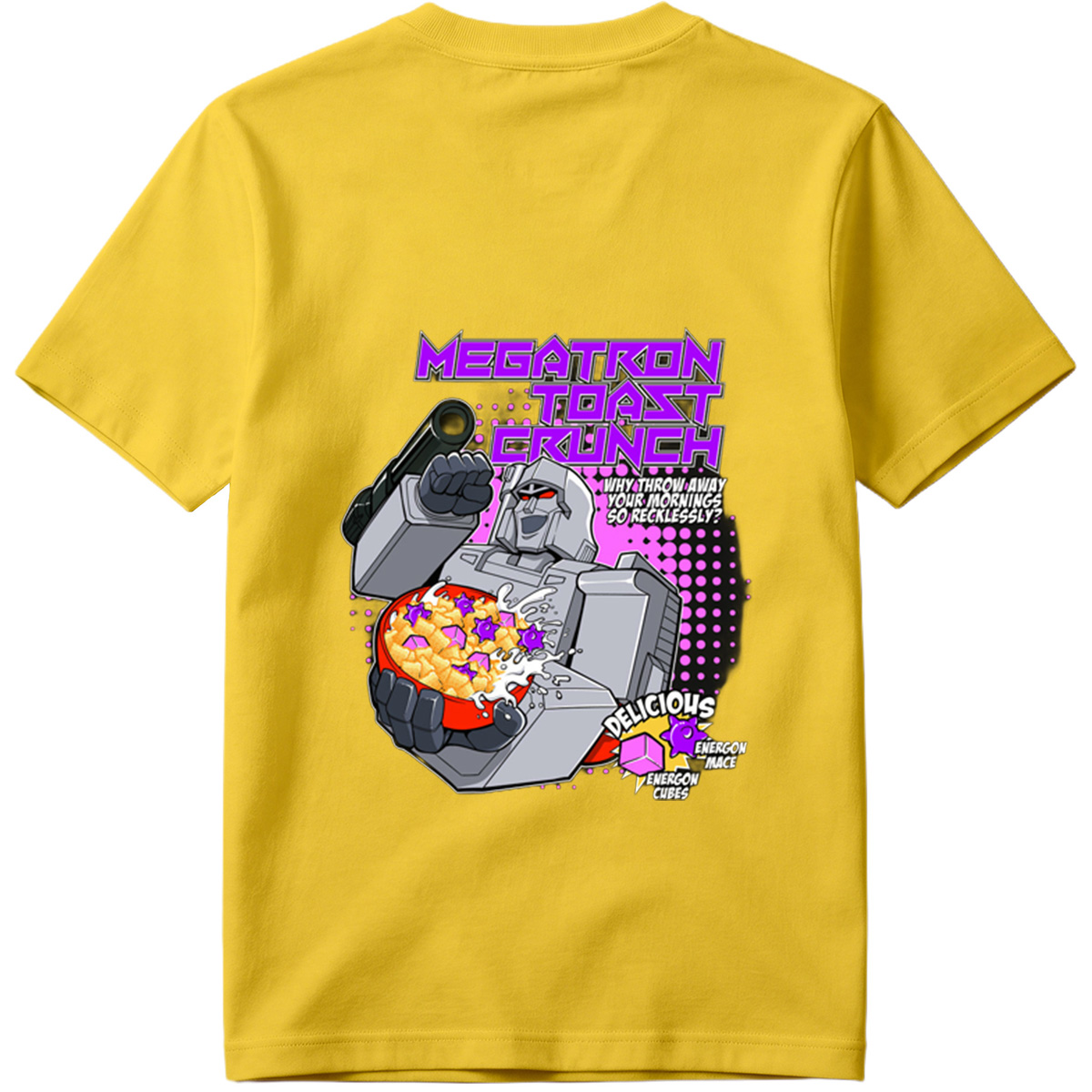 Megatron Toast Crunch - Transformers Cereal Parody - Tee