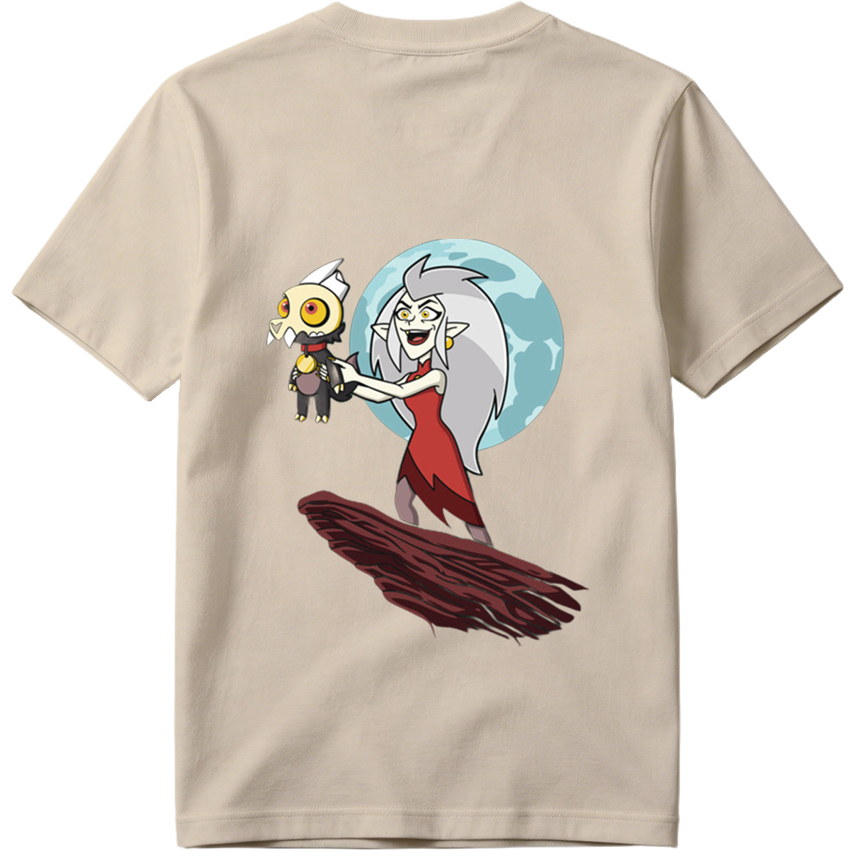 Lilith and King in Moonlight - Tee