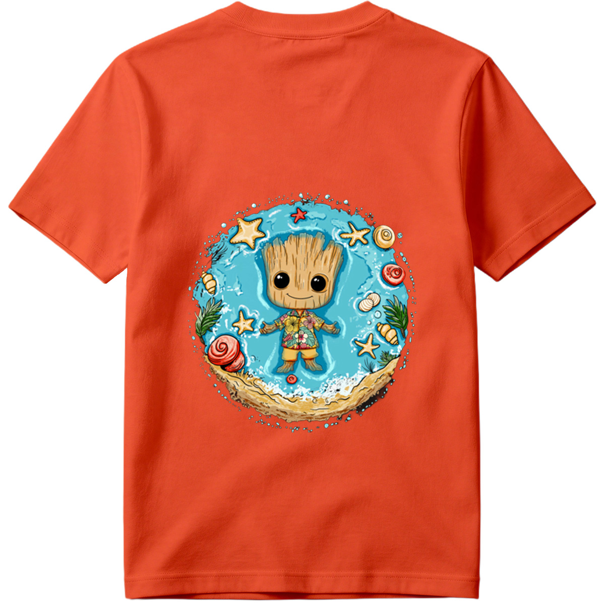 Guardians of the Galaxy - Baby Groot at the Beach - Tee