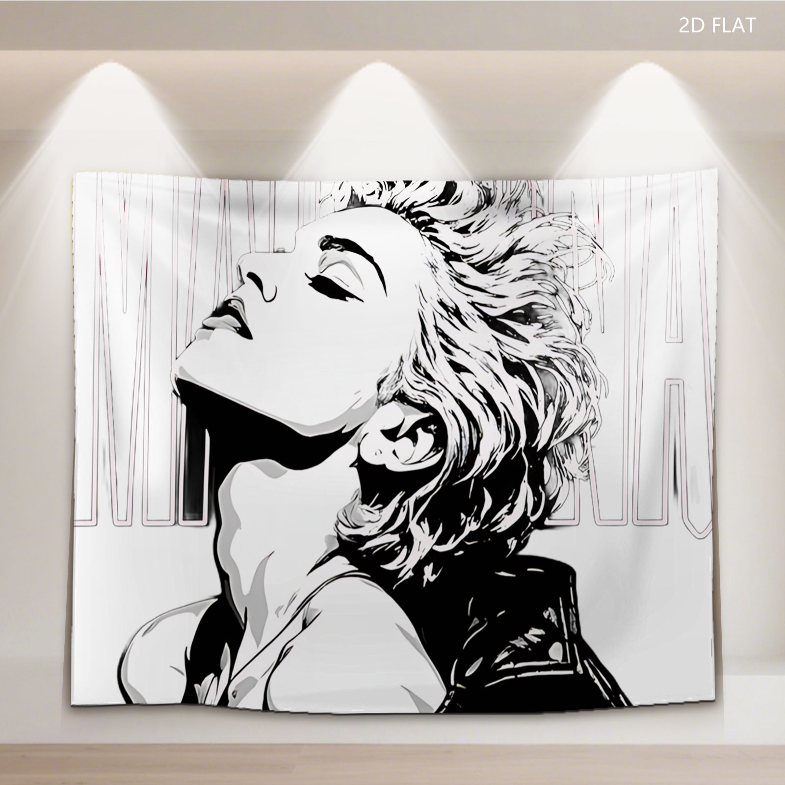 Madonna: Iconic Pop Star Portrait - Tapestry