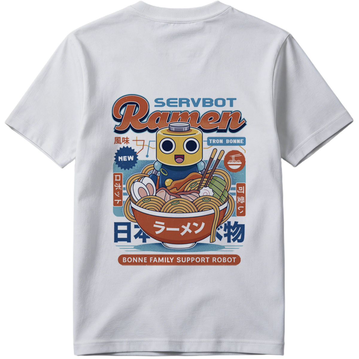 Servbot Ramen: Tron Bonne and the Bonne Family Support Robot - Tee