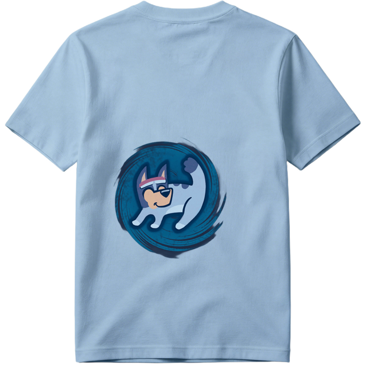 Bluey in a Swirl of Energy - Tee