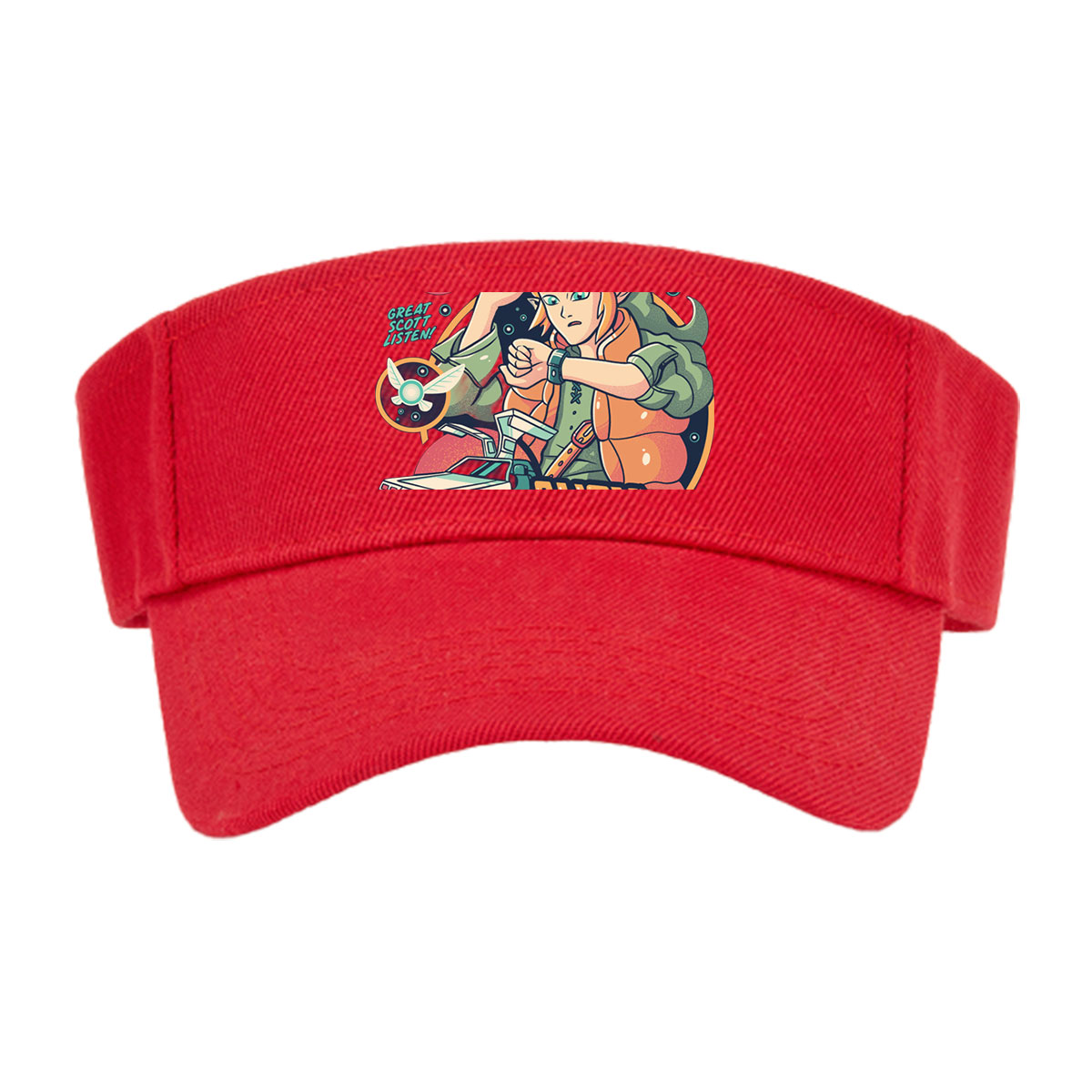 A Link to the Future: Zelda Meets Back to the Future -  Visor cap