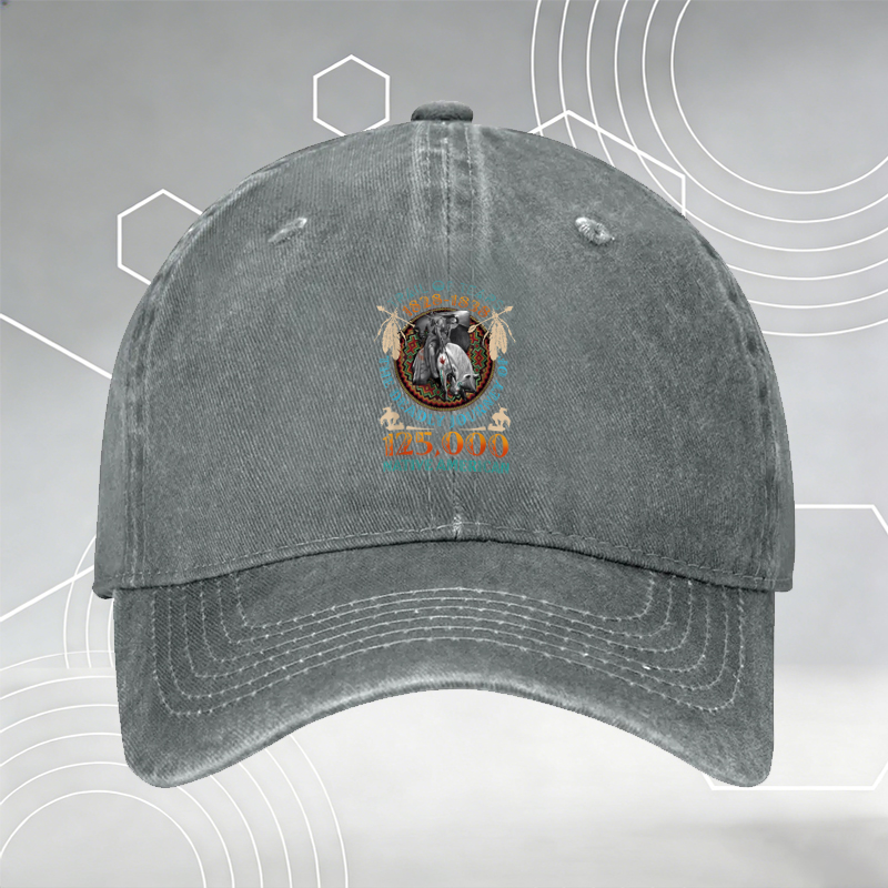 New Baseball Cap with Fluffy Cow Print and 