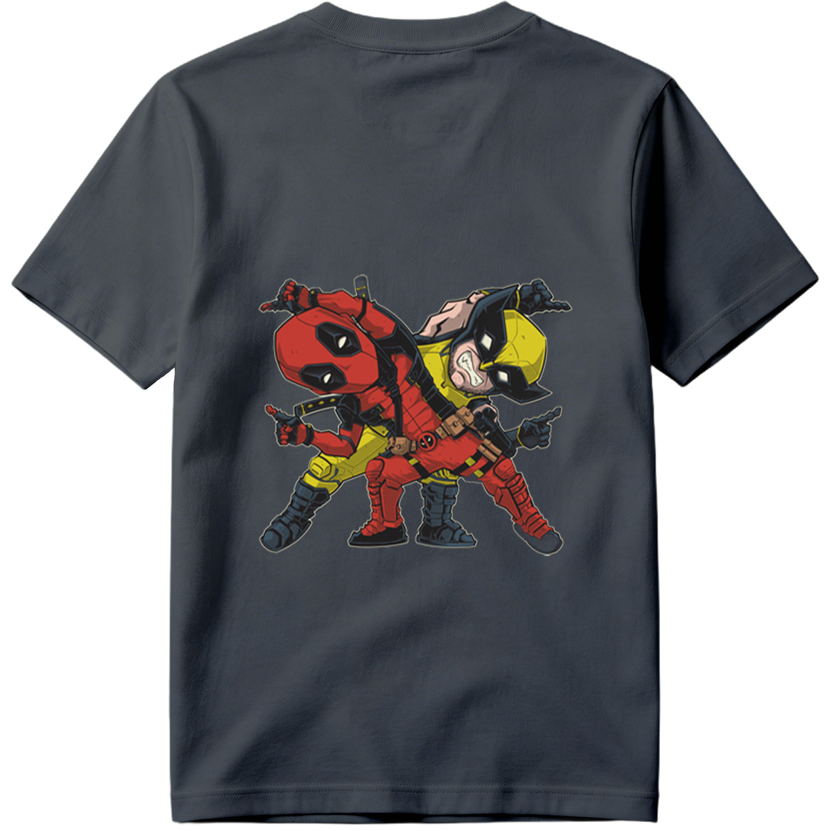 Deadpool and Wolverine Chibi Art - Tee