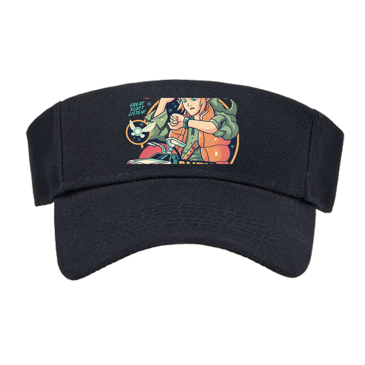 A Link to the Future: Zelda Meets Back to the Future -  Visor cap