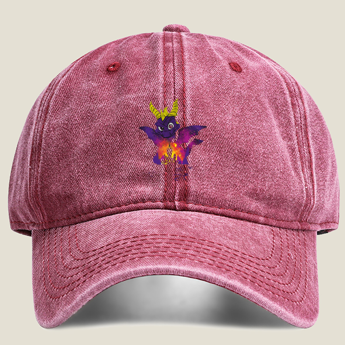 Spyro the Dragon: Castle of Shadows - Washed Denim - Baseball Cap
