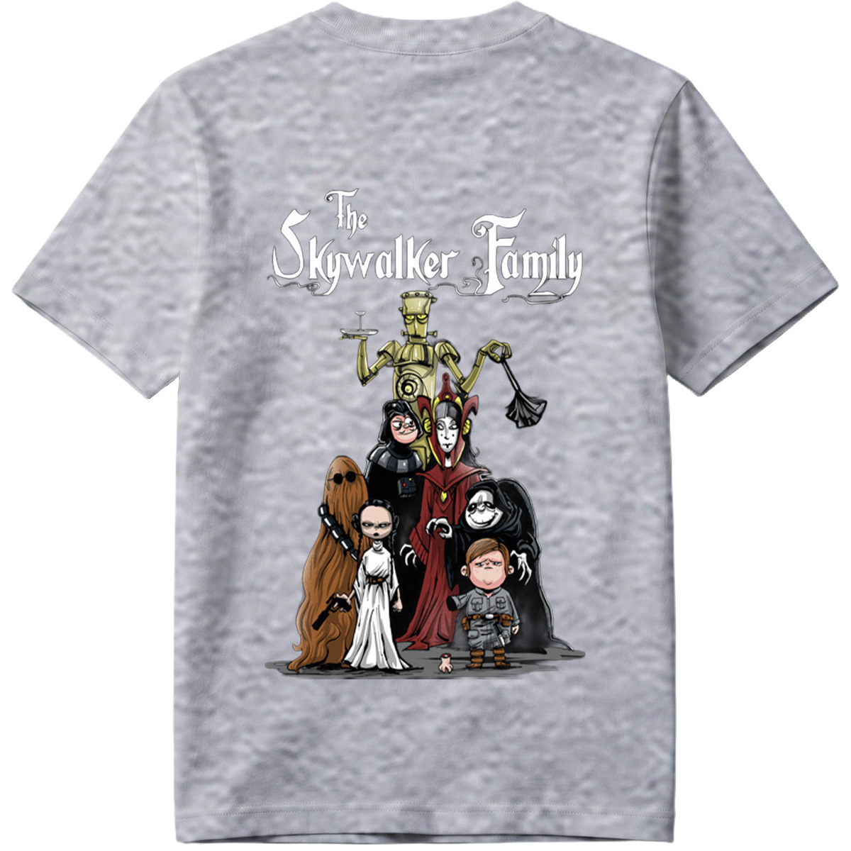 The Skywalker Family: Star Wars Characters Parody - Tee