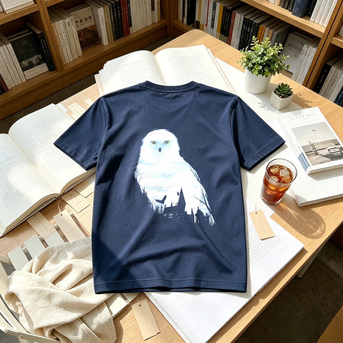 Harry Potter - Hedwig and Hogwarts - Tee