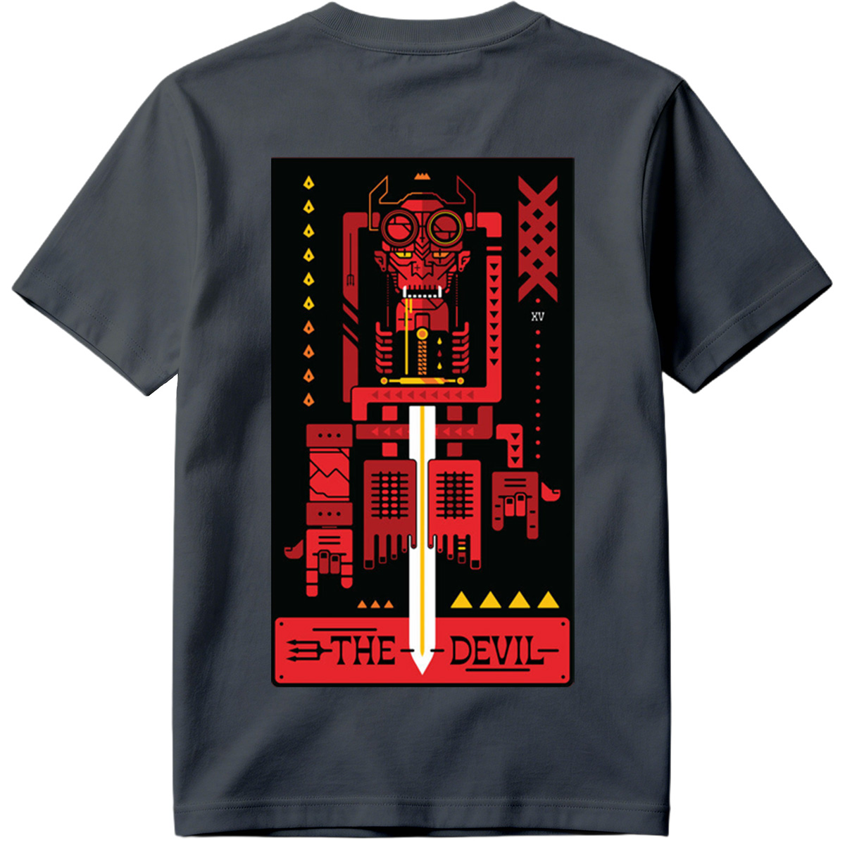 The Devil - Cybernetic Tarot Card - Tee