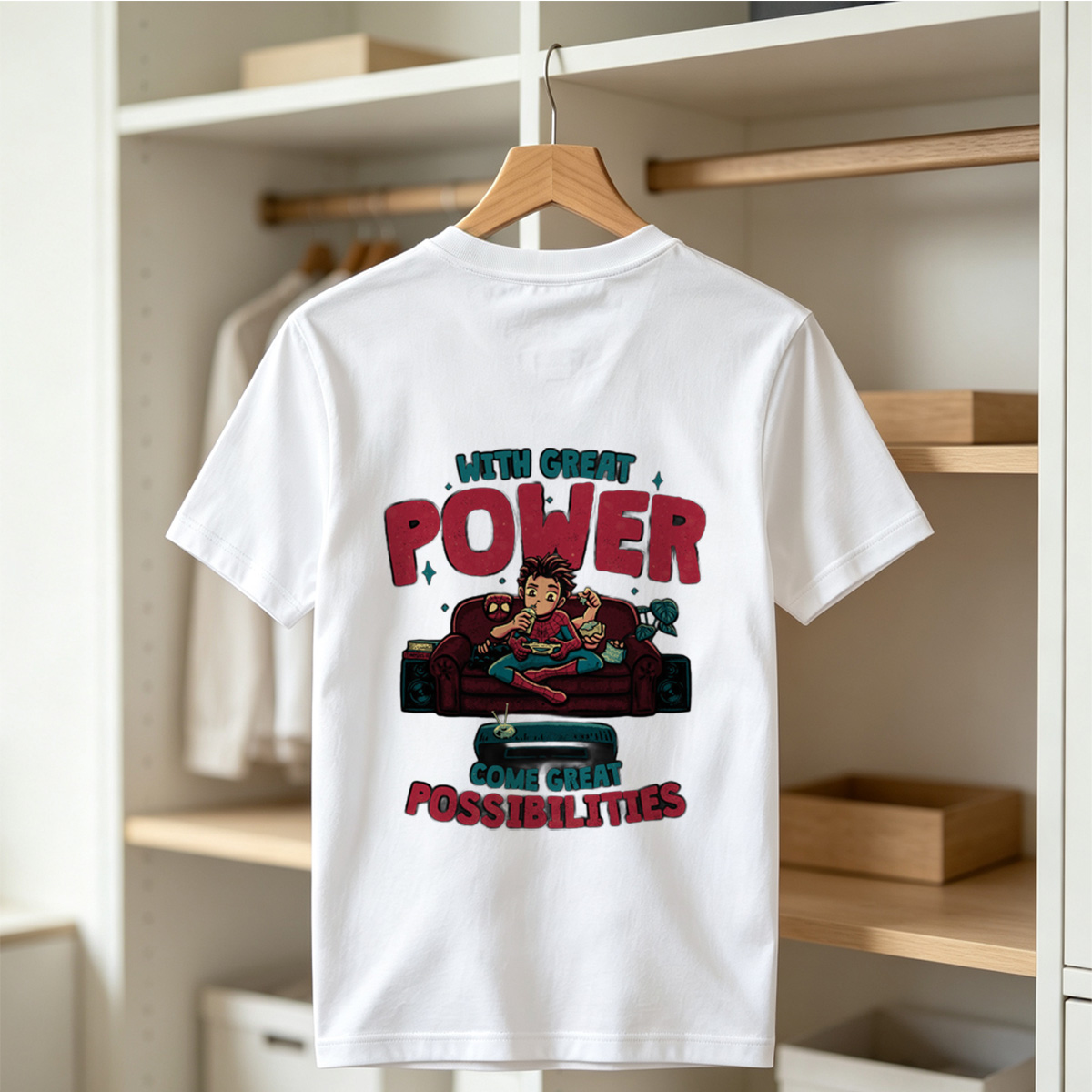 Spider-Man: With Great Power Come Great Possibilities - Tee