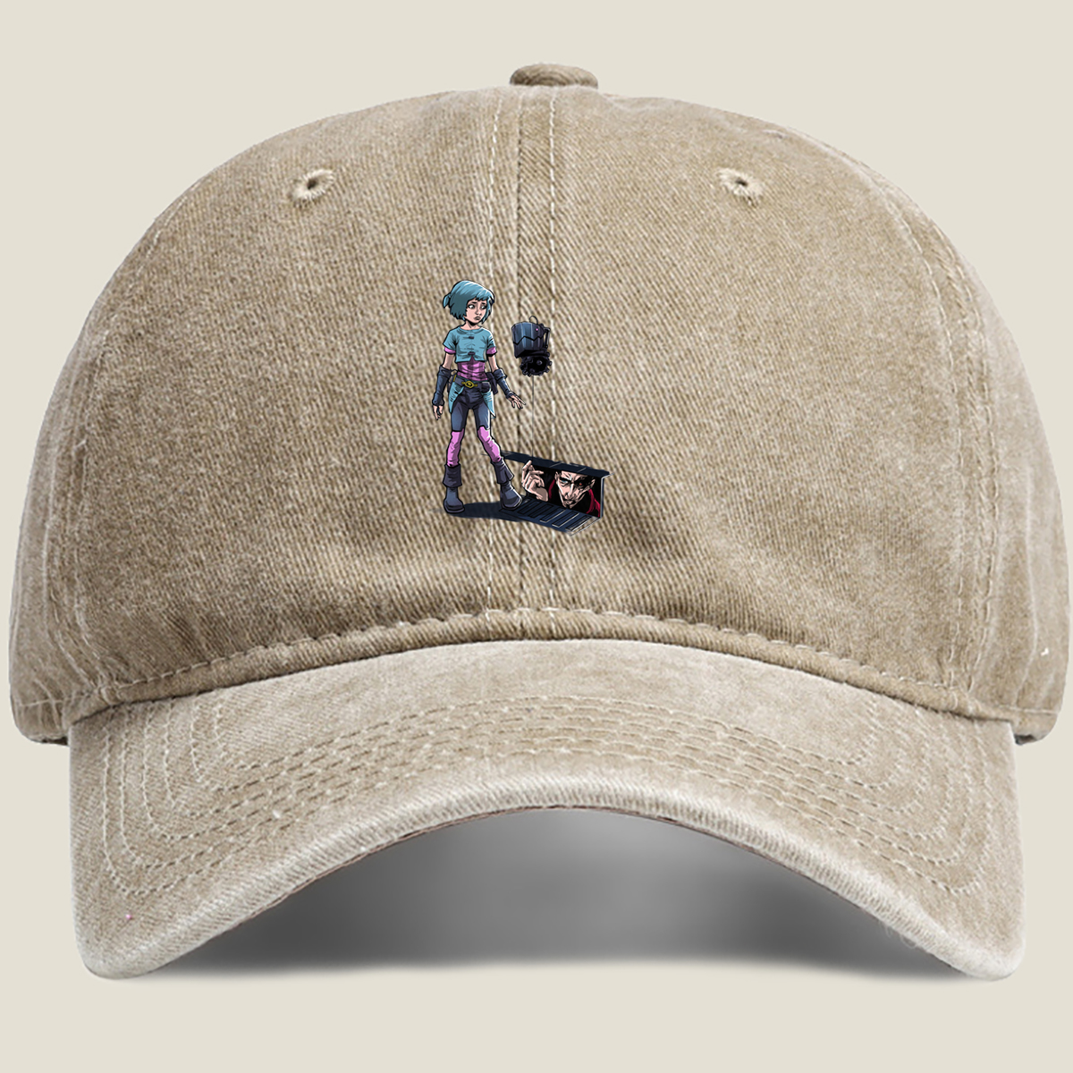 Mega Man X: Zero and the Puppet Master - Washed Denim - Baseball Cap