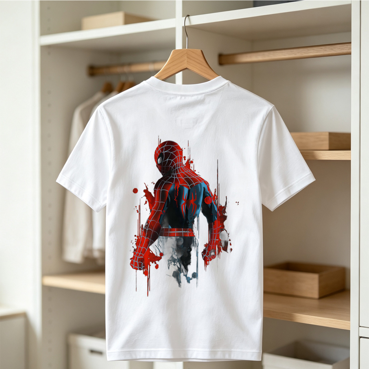 Spider-Man: The Web-Slinger in Red and Blue - Tee