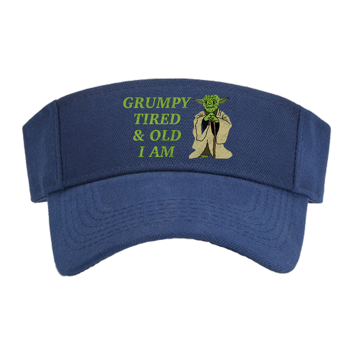 Yoda: Grumpy, Tired & Old I Am -  Visor cap