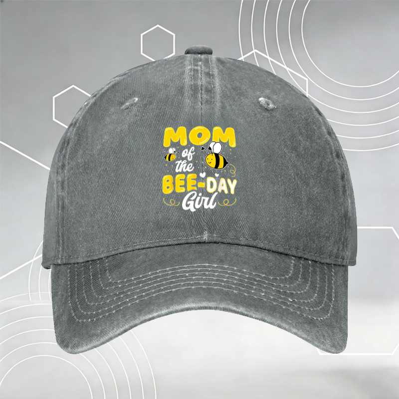 New Baseball Cap with Floral Design and 