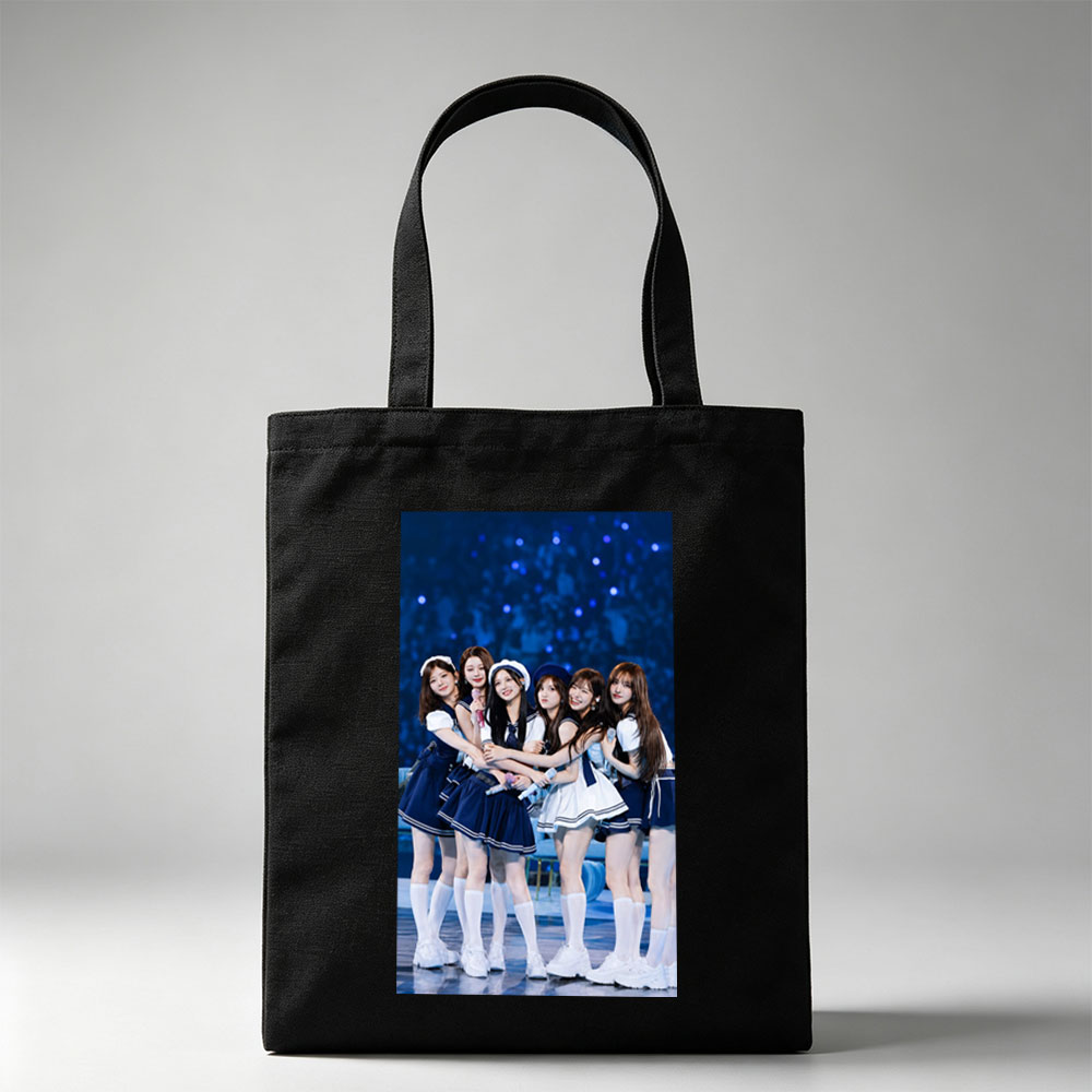 IVE in Sailor Outfits on Stage at Concert Performance - Canvas tote bags