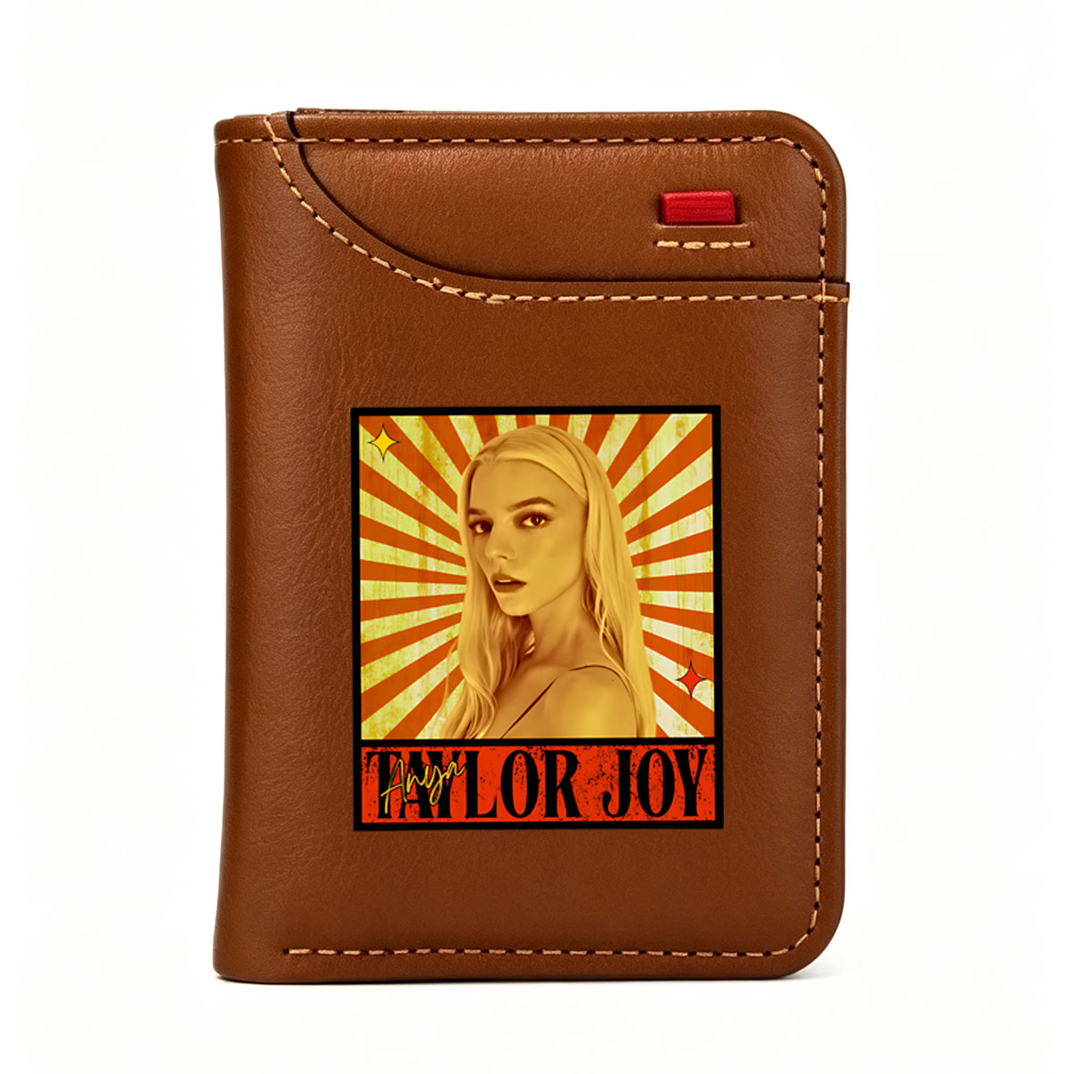 Taylor Joy as Anya: A Star-Studded Portrait - Vertical Style Wallet