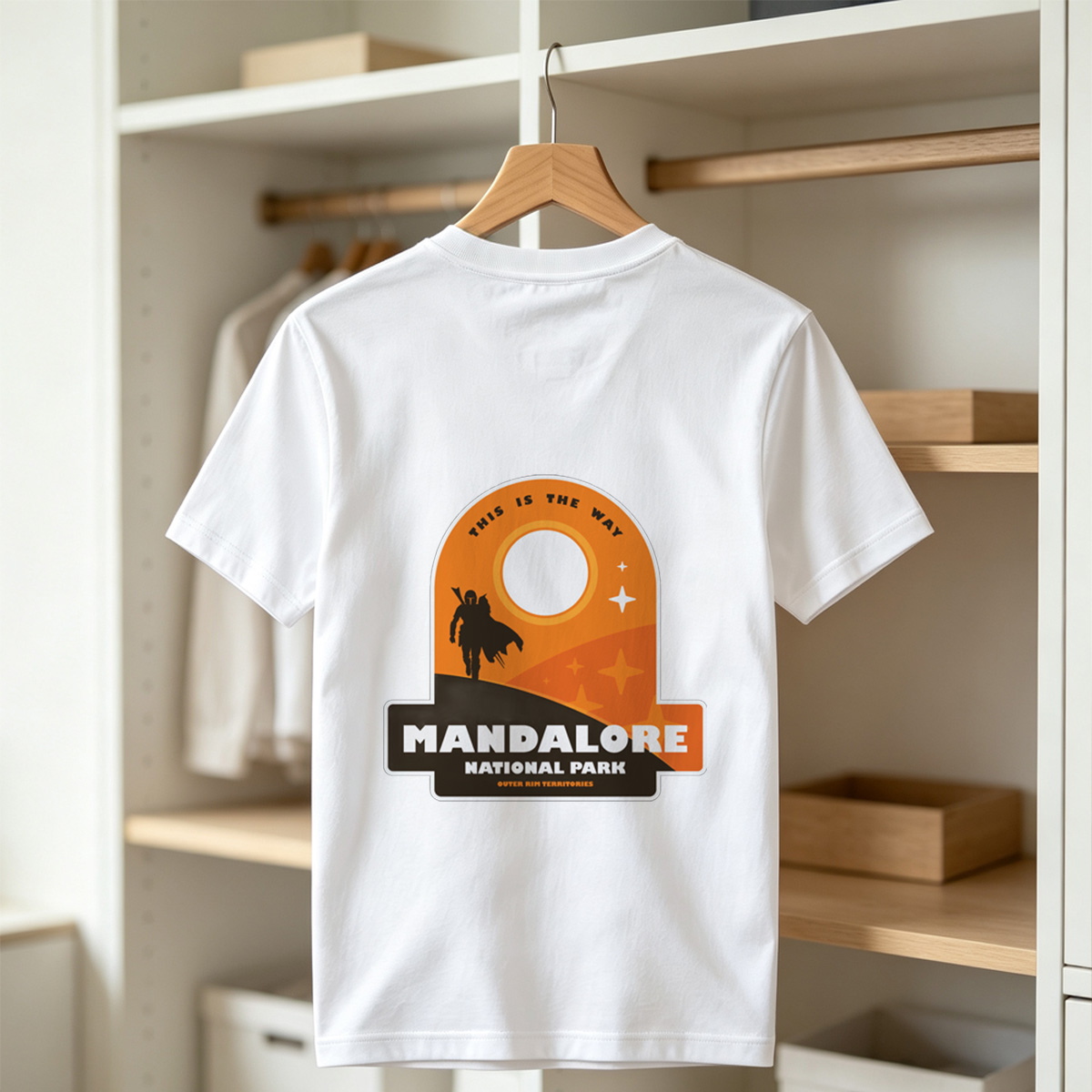 Mandalore National Park: The Mandalorian Walks the Way - Tee