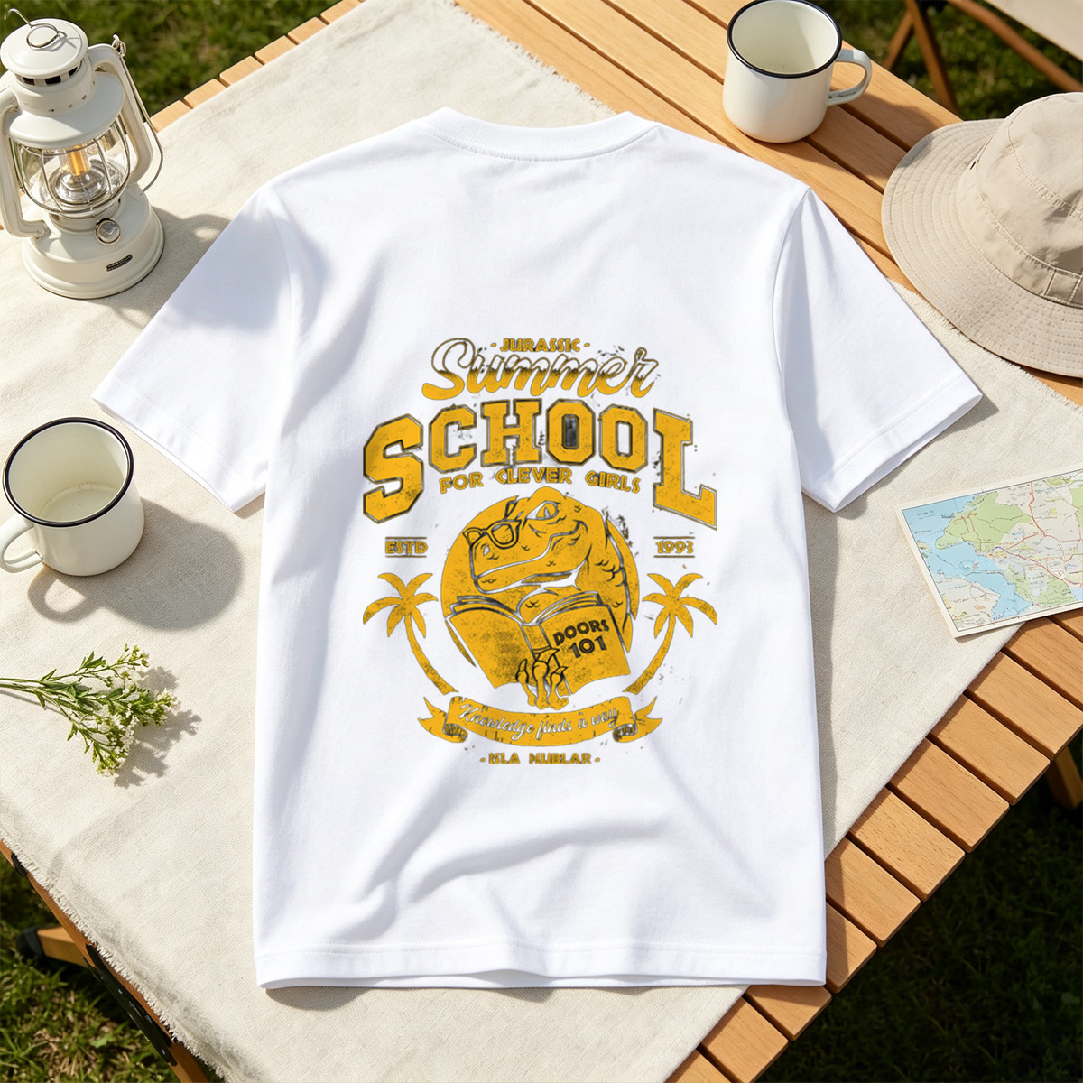 Jurassic Summer School: Clever Girls Edition - Tee