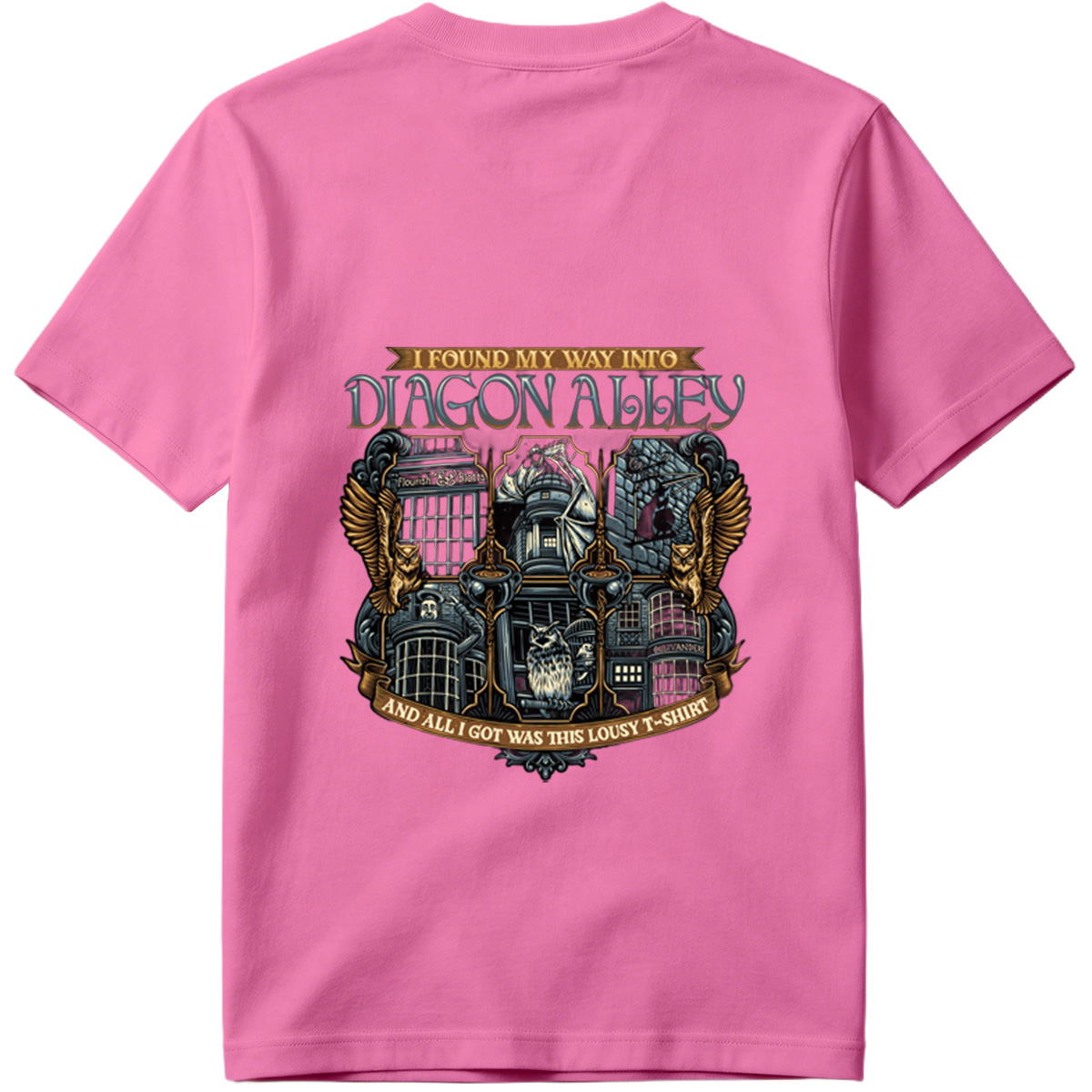 Harry Potter Diagon Alley T-Shirt Design - Tee