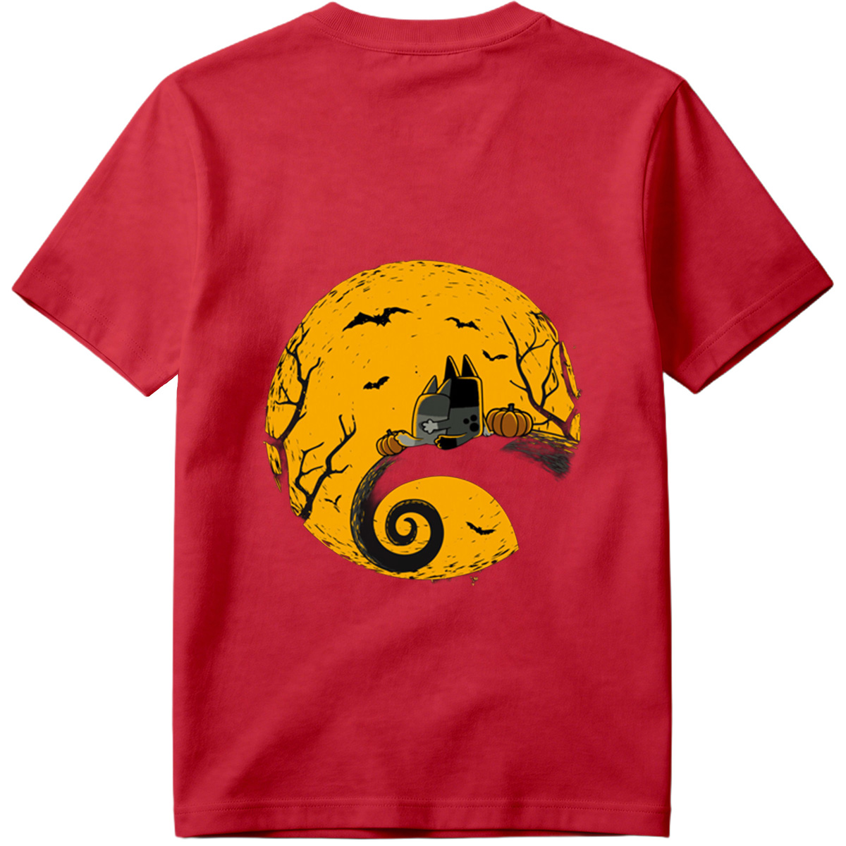 Pusheen the Cat Halloween Moon - Tee