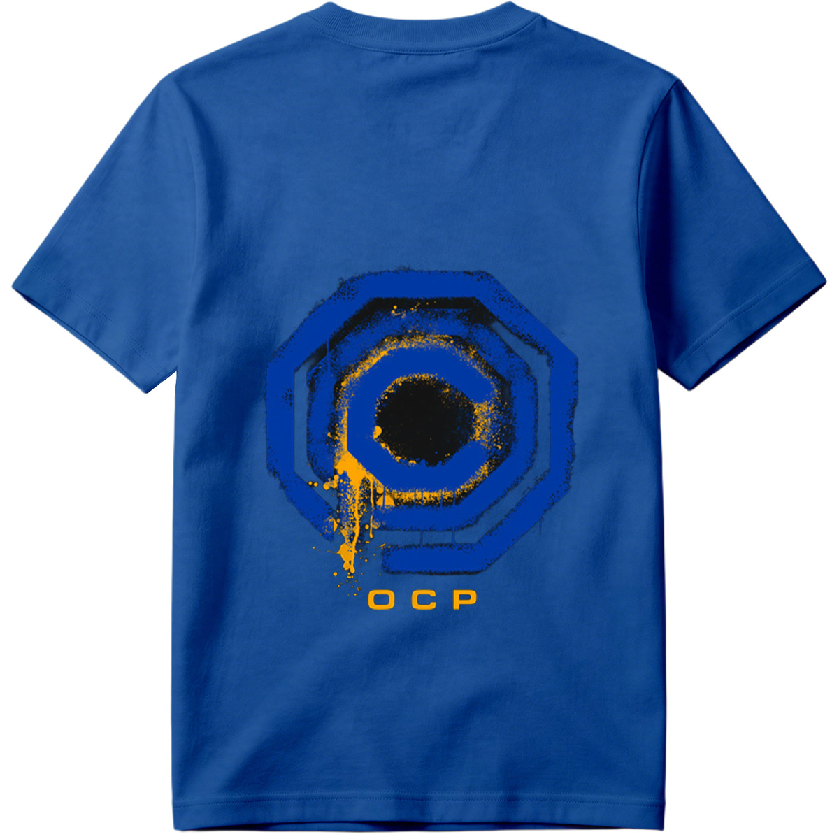 OCP Logo with Blue and Yellow Design - Tee