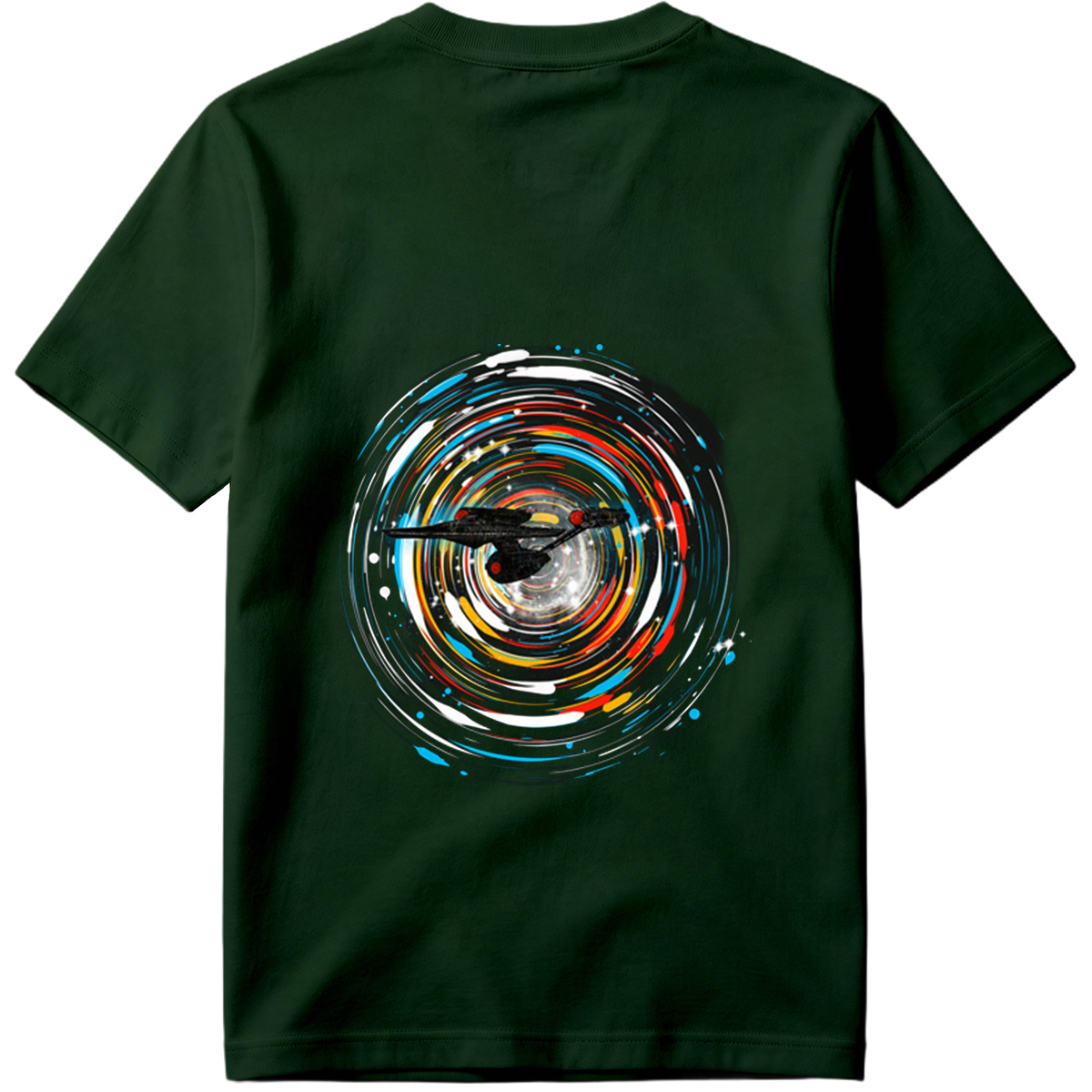 Star Trek: Enterprise in Warp Space - Tee