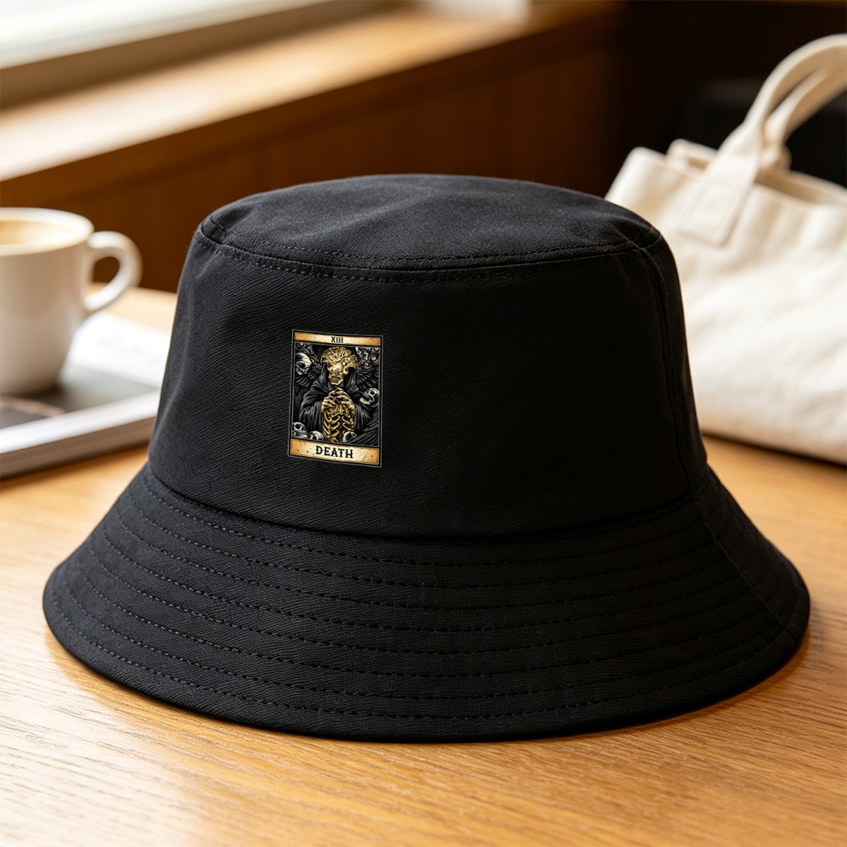 Death Tarot Card - XIII - Fisherman's Hat