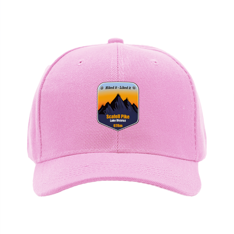 1pc New Baseball Cap with Scafell Pike Mountain Print and 
