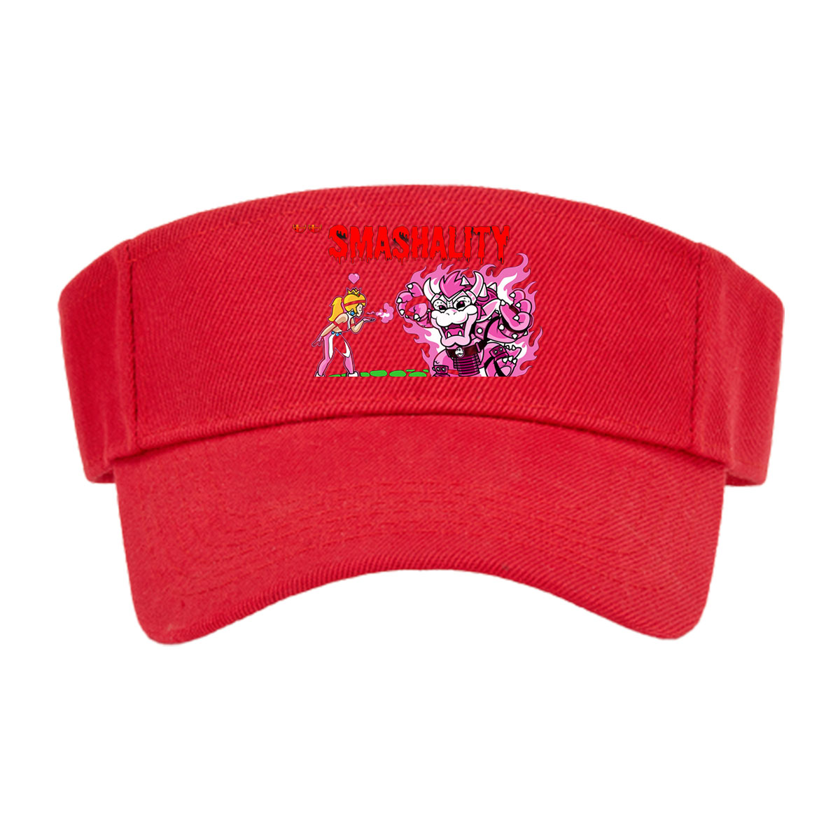 Peach Blade vs Koopa Kahn in Smashality Battle -  Visor cap