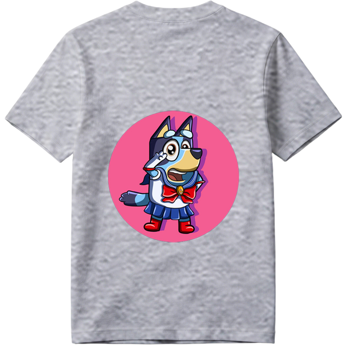 Bluey in Sailor Moon Costume - Tee