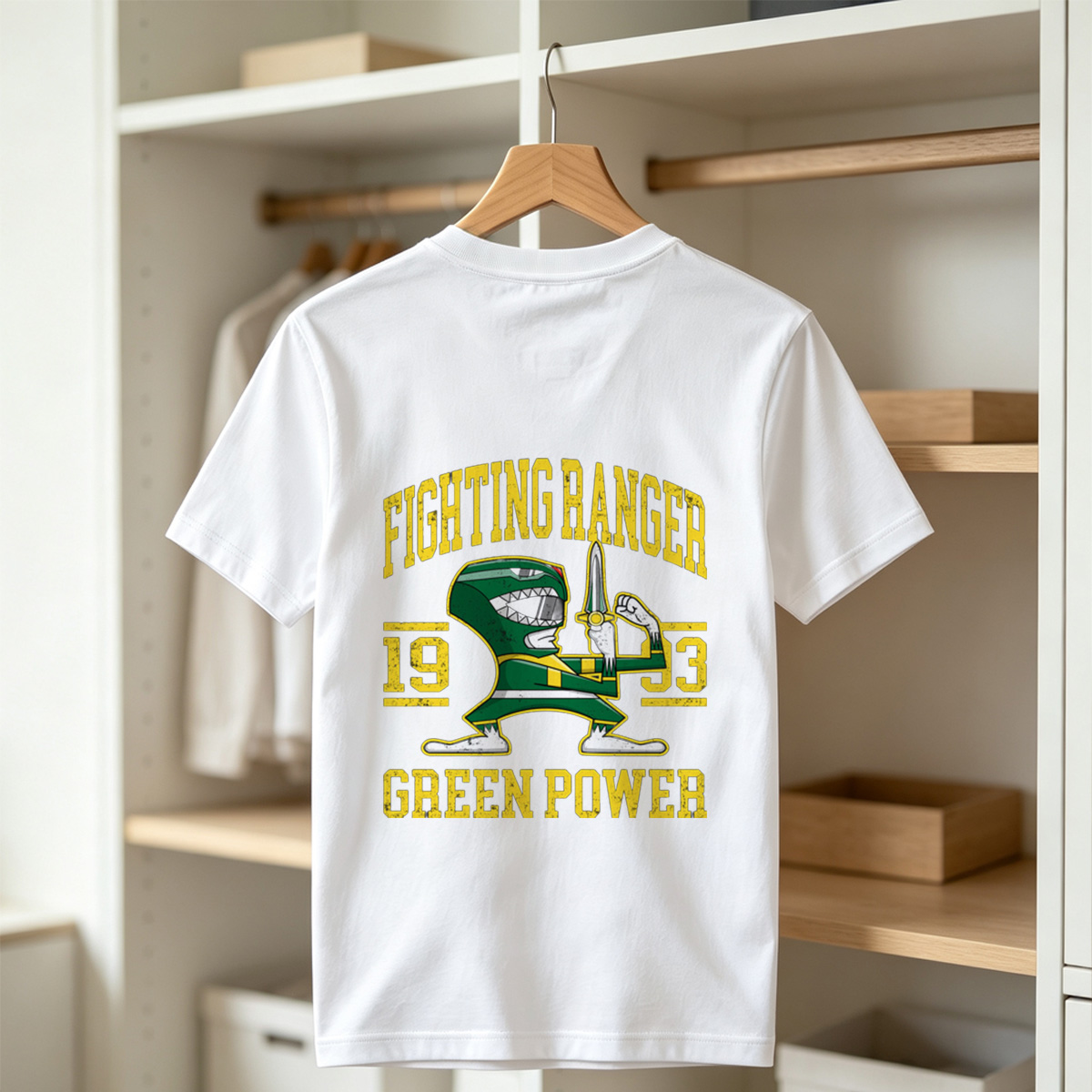 Fighting Ranger Green Power 1993 - Tee