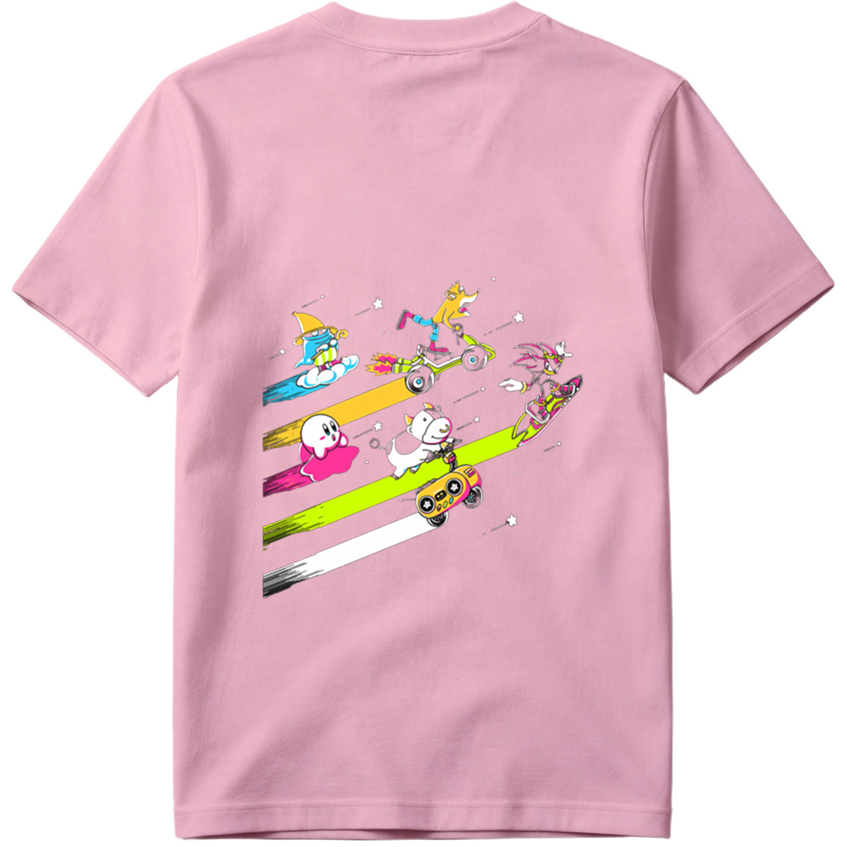 Sonic, Kirby, and Friends Racing Through Space - Tee