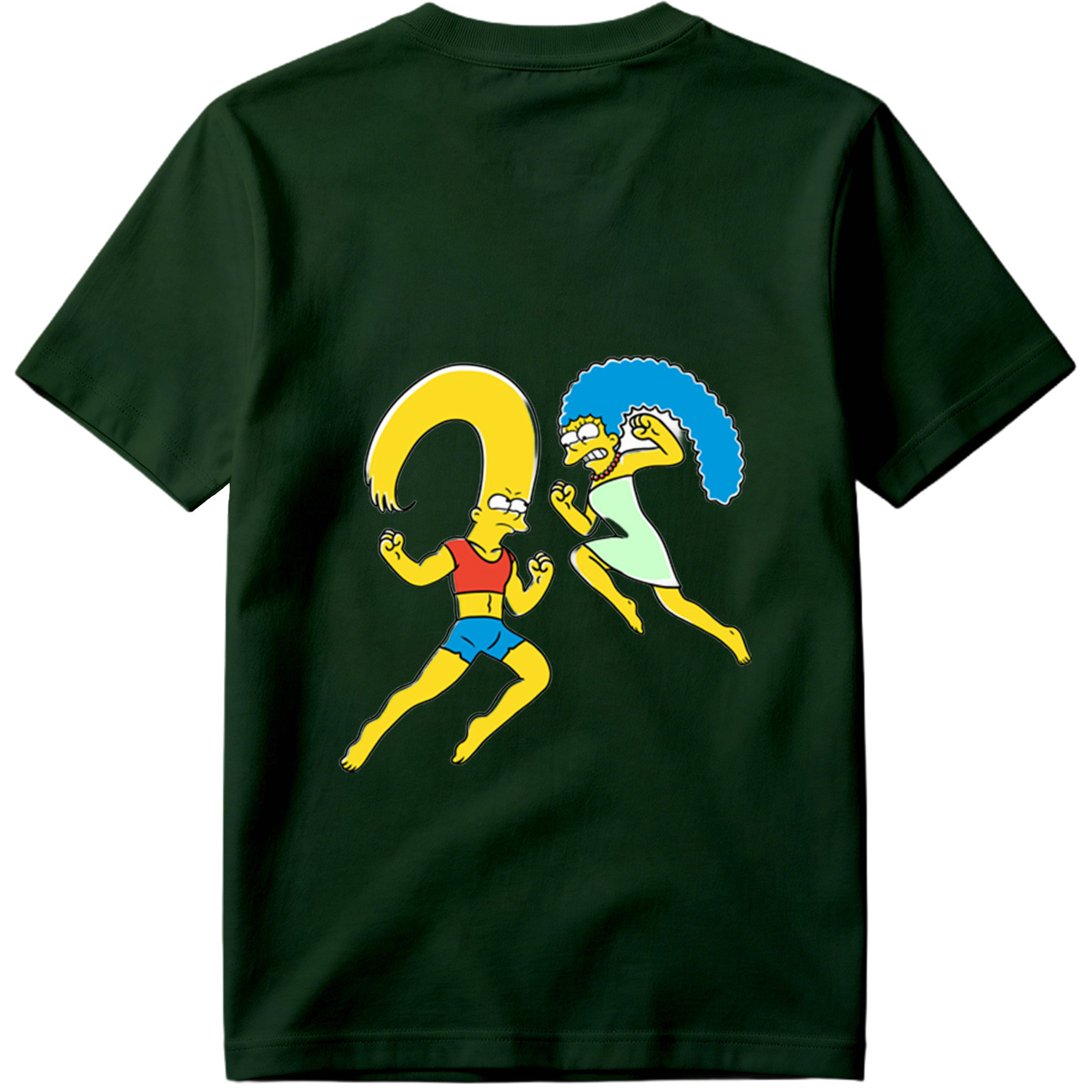 The Simpsons: Marge and Homer Running - Tee