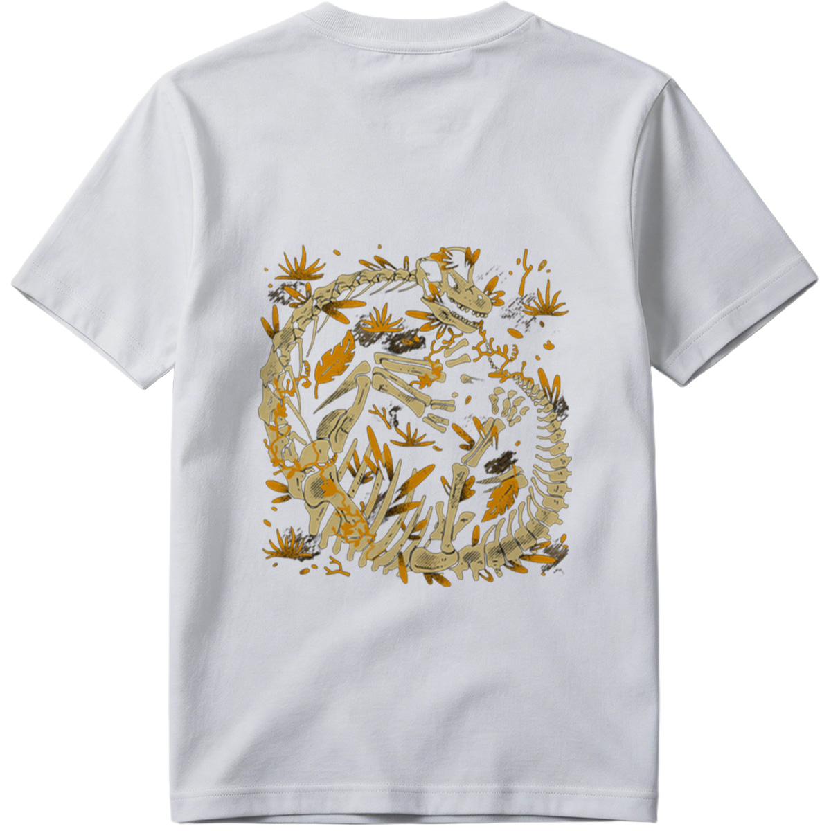 Dinosaur Skeleton Artwork - Tee