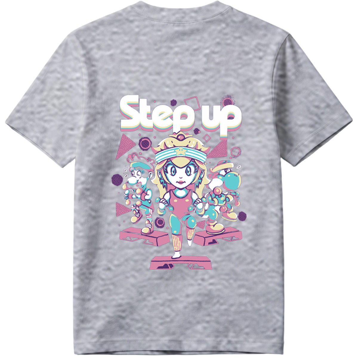 Step Up: Princess Peach, Mario, and Yoshi in Sync - Tee