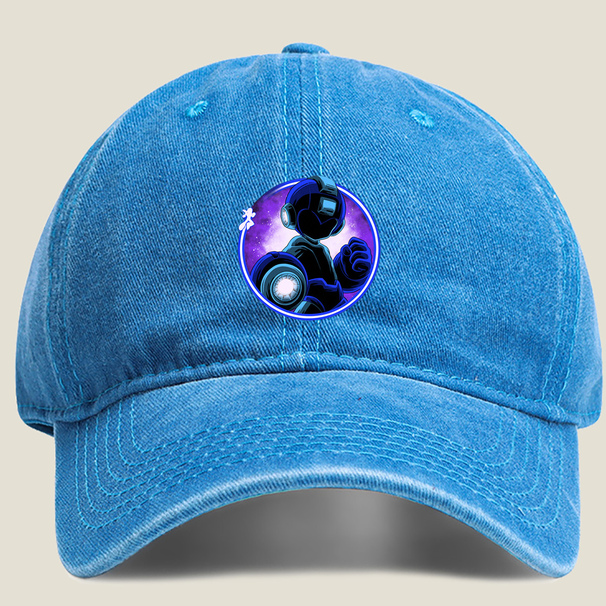 Mega Man X: Zero - Washed Denim - Baseball Cap