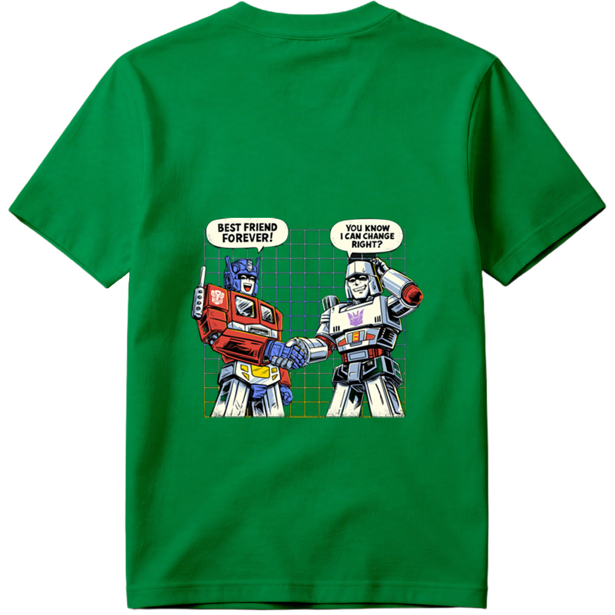 Transformers: Optimus Prime and Megatron Best Friends Forever - Tee