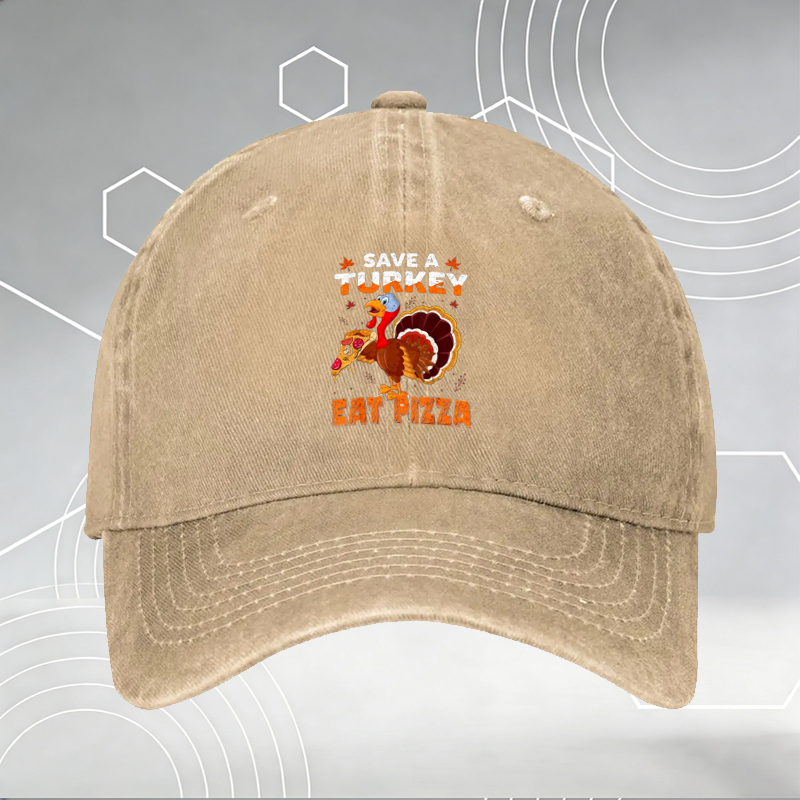 New Baseball Cap with Engine Block Print 